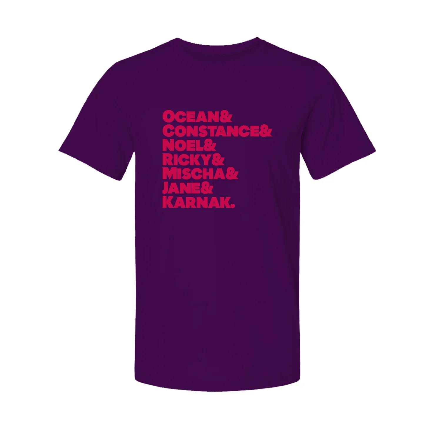 RIDE THE CYCLONE - Characters Names T-Shirt
