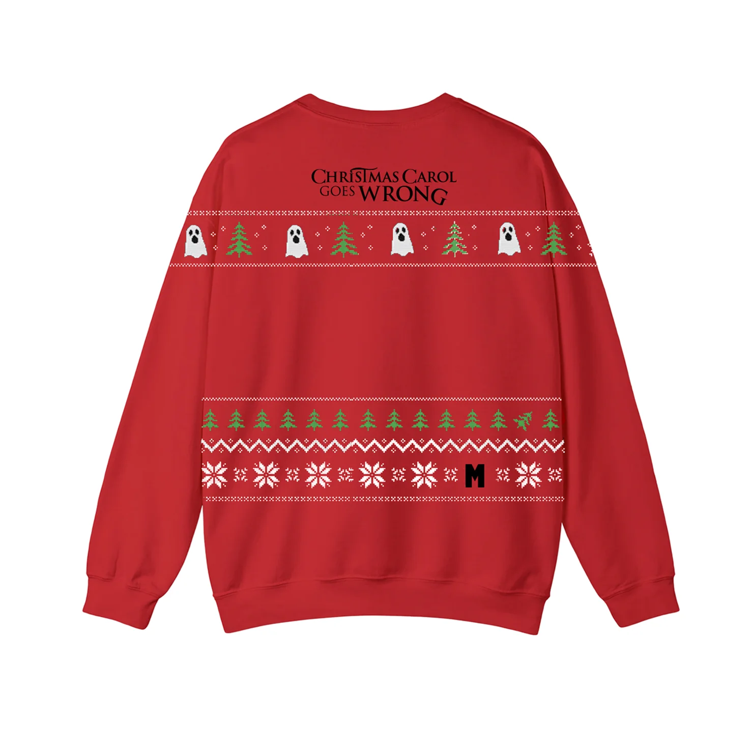 CHRISTMAS CAROL GOES WRONG Bah Humbug Christmas Jumper - Image 2