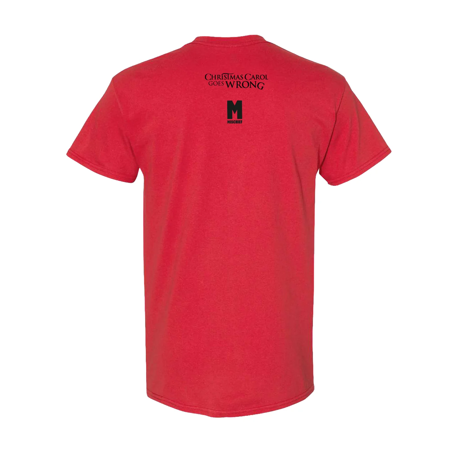CHRISTMAS CAROL GOES WRONG Cornely Drama Society T-Shirt - Image 2