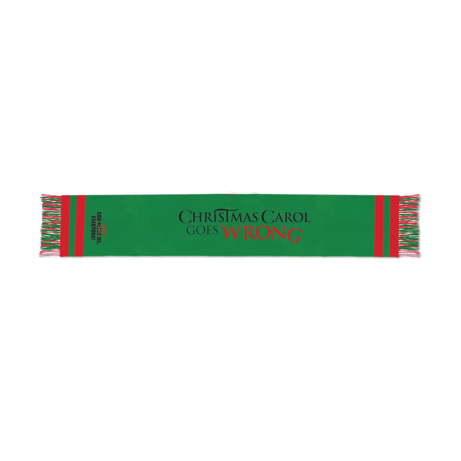CHRISTMAS CAROL GOES WRONG Cornley Drama Society Scarf - Image 2