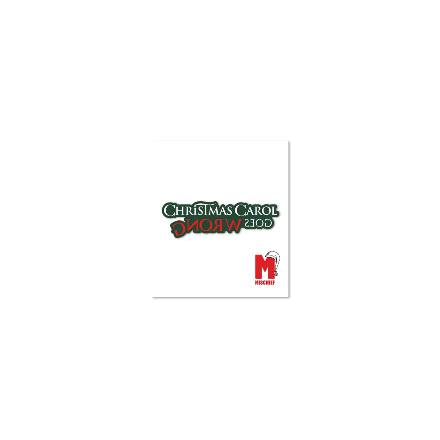 CHRISTMAS CAROL GOES WRONG Lapel Pin