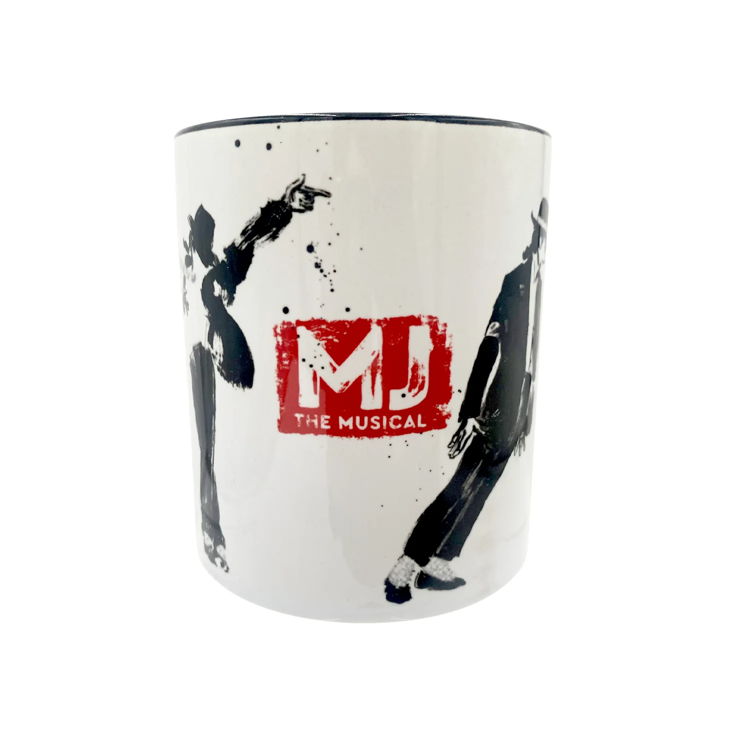 MJ THE MUSICAL White Logo Mug - Image 3