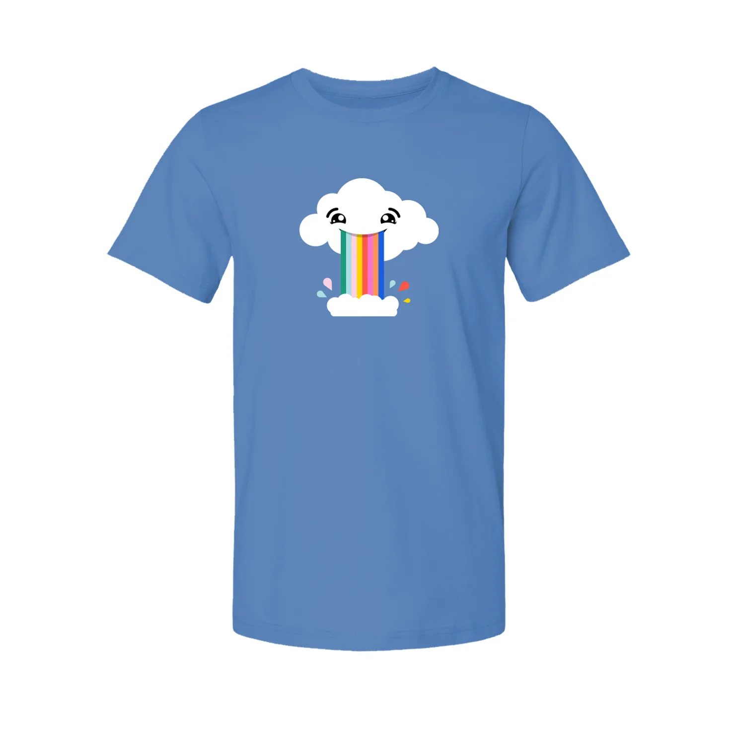 RIDE THE CYCLONE - Puke Rainbow T-Shirt