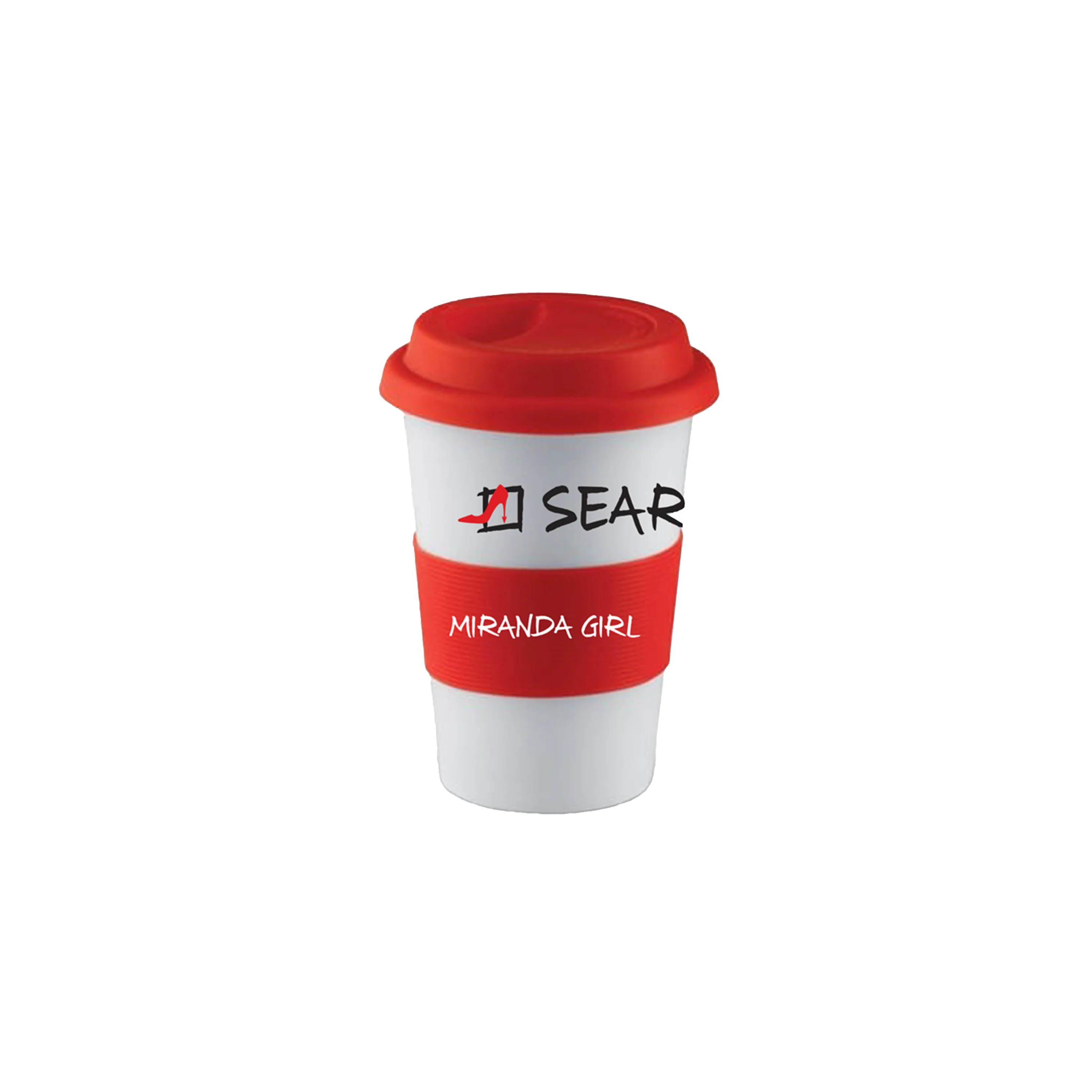 THE DEVIL WEARS PRADA Searing Hot. And I Mean Hot Coffee Cup